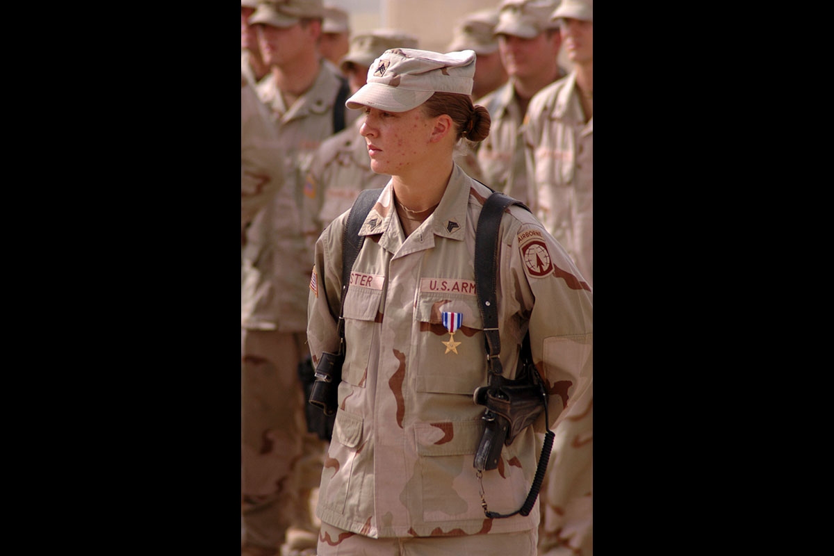 female soldier